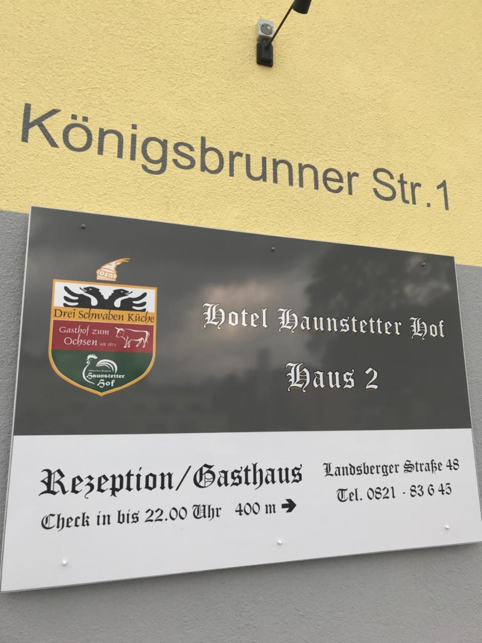 Hhotel Augsburg Dış mekan fotoğraf